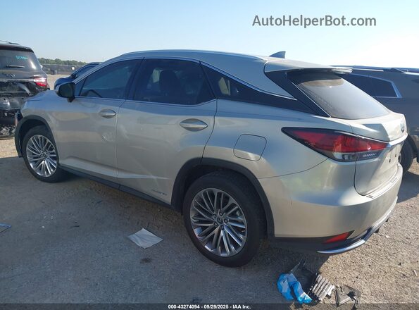 2T2JGMDA3LC055848 2020 LEXUS RX 450H Champagne Rear left