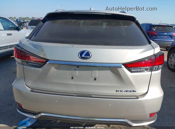 2T2JGMDA3LC055848 2020 LEXUS RX 450H Champagne 