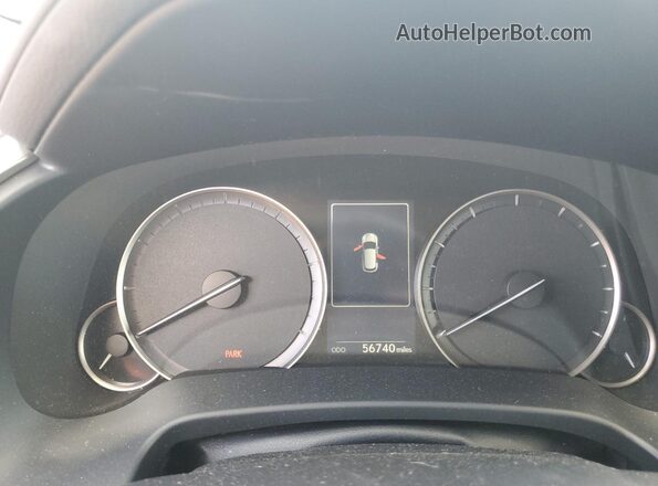 2T2JGMDA5LC045564 2020 LEXUS RX Белый Вид щитка приборов