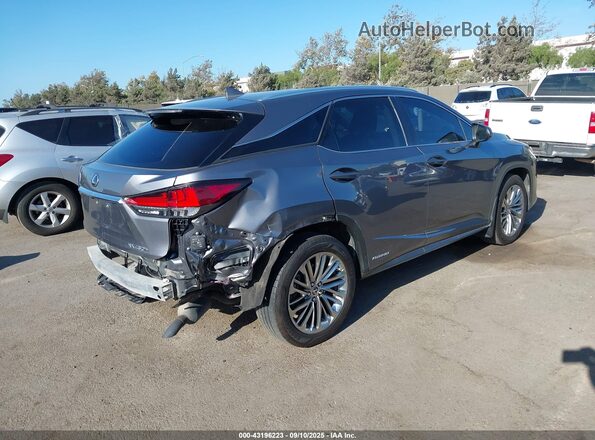 2T2JGMDAXLC048847 2020 LEXUS RX 450H Gray Հետևի աջ