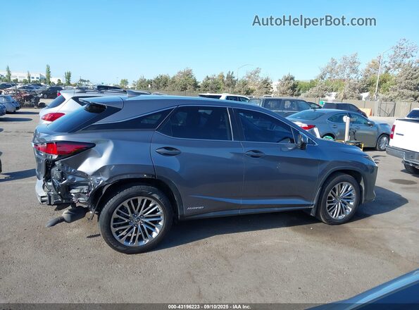 2T2JGMDAXLC048847 2020 LEXUS RX 450H Gray Սալոնի 360 աստիճան տեսք