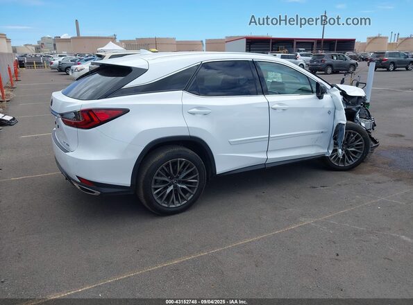 2T2SZMAA6NC225528 2022 LEXUS RX 350 White Rear right