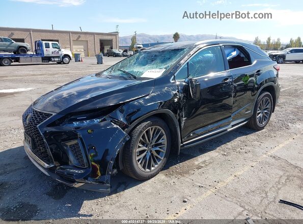 2T2YGMDA3LC052916 2020 LEXUS RX Black Առջևի ձախ երեք քառորդ տեսարան