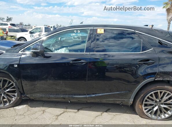 2T2YZMDA0LC228234 2020 LEXUS RX 350 Black Widok wnętrza z tyłu