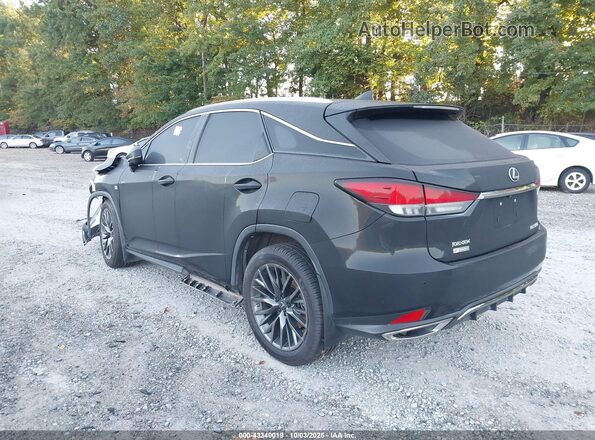 2T2YZMDA1MC283292 2021 LEXUS RX 350 Black Trasero izquierdo