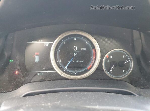 2T2YZMDA6LC239433 2020 LEXUS RX Blue Vista del cuadro de instrumentos