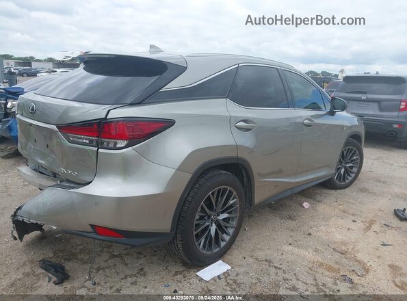 2T2YZMDA6NC327739 2022 LEXUS RX 350 Champagne Հետևի աջ