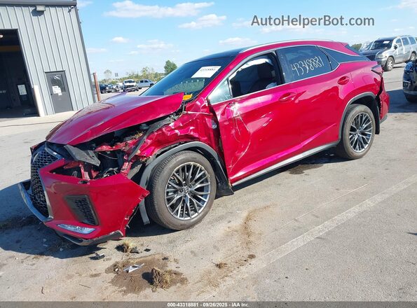 2T2YZMDAXMC299782 2021 LEXUS RX 350 Red Передня ліва чверть