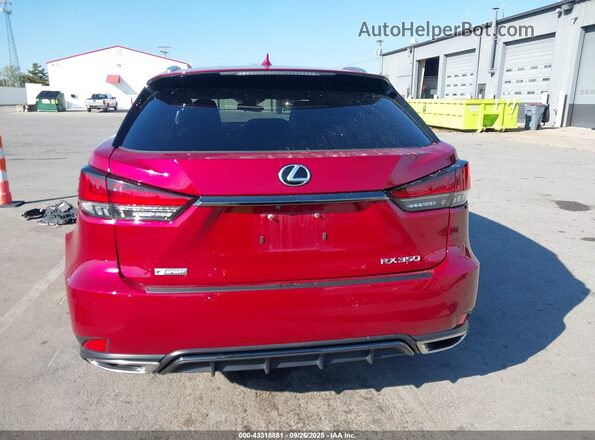 2T2YZMDAXMC299782 2021 LEXUS RX 350 Red 