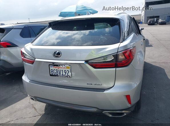 2T2ZZMCA5JC115642 2018 LEXUS RX 350 Silver 