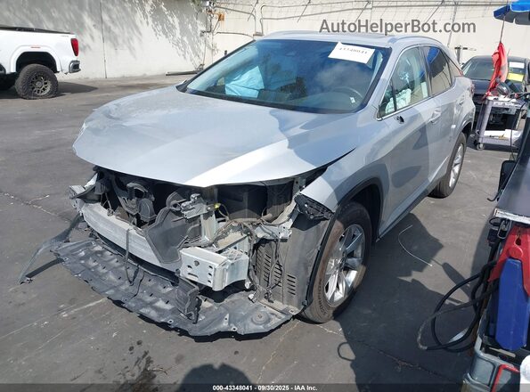 2T2ZZMCA5JC115642 2018 LEXUS RX 350 Silver Przód lewy