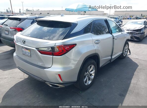 2T2ZZMCA5JC115642 2018 LEXUS RX 350 Silver Tył prawy