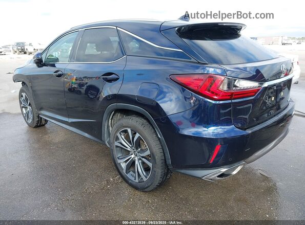 2T2ZZMCA7JC101810 2018 LEXUS RX 350 Blue Trasero izquierdo