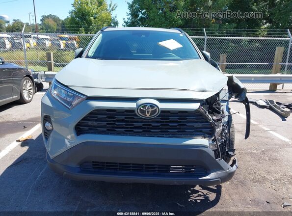 2T3A1RFV1MW158079 2021 TOYOTA LE Зеленый Вид задней части салона