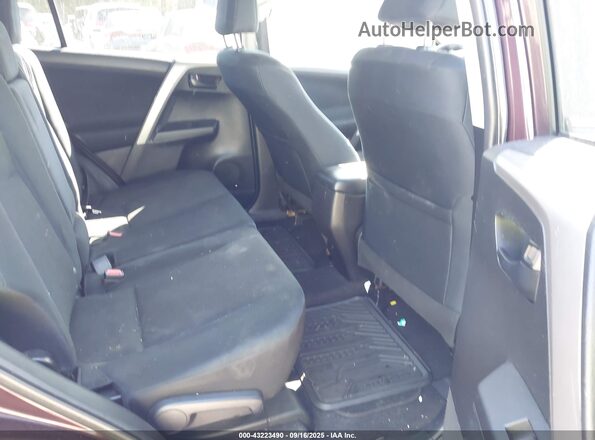 2T3BFREV0GW455601 2016 TOYOTA LE Burgundy Vista de la etiqueta del VIN
