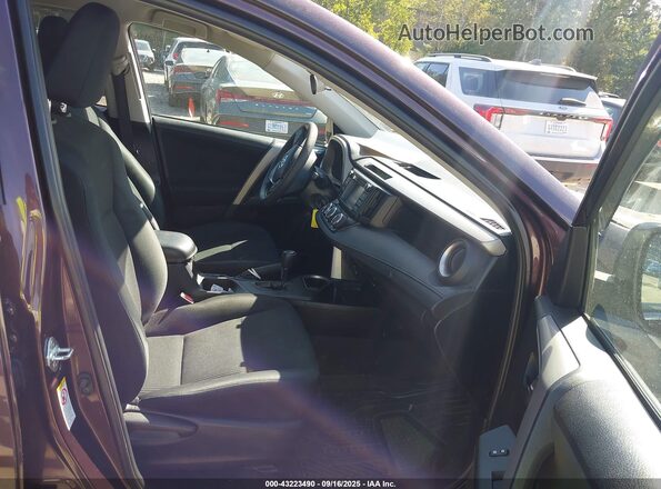 2T3BFREV0GW455601 2016 TOYOTA LE Burgundy Vista interior delantera