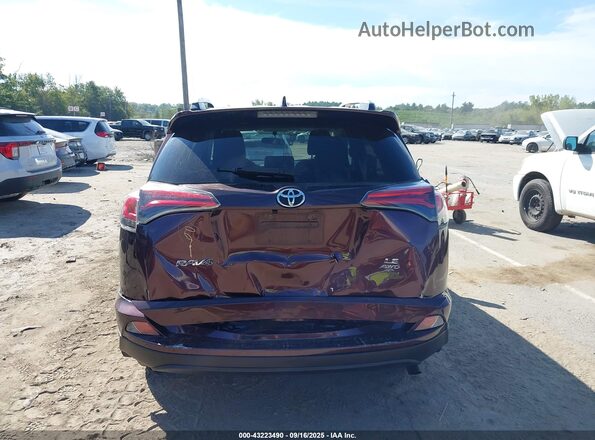 2T3BFREV0GW455601 2016 TOYOTA LE Burgundy 