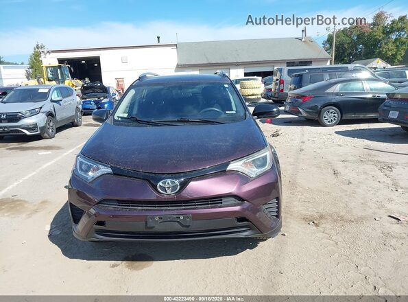 2T3BFREV0GW455601 2016 TOYOTA LE Burgundy Vista del cuadro de instrumentos