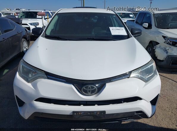 2T3BFREV6JW766120 2018 TOYOTA LE White Вид щитка приладів