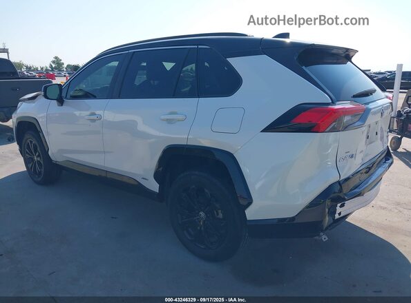 2T3E6RFV0NW032218 2022 TOYOTA RAV4 HYBRID White Rear left