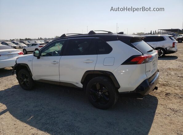 2T3E6RFV2MW027505 2021 TOYOTA RAV4 White Rear left