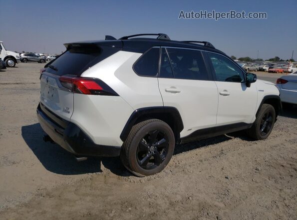 2T3E6RFV2MW027505 2021 TOYOTA RAV4 White Rear right