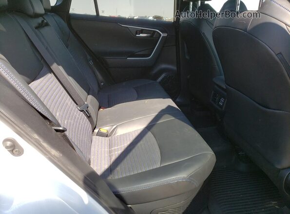 2T3E6RFV2MW027505 2021 TOYOTA RAV4 White Rear interior view