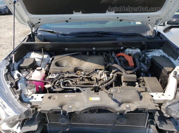 2T3E6RFV2MW027505 2021 TOYOTA RAV4 White Engine compartment view