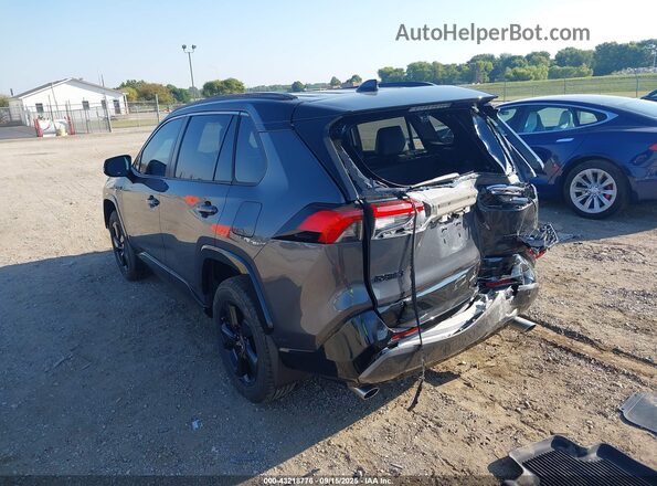 2T3E6RFV3MW013533 2021 TOYOTA RAV4 HYBRID Серый Задняя левая четверть