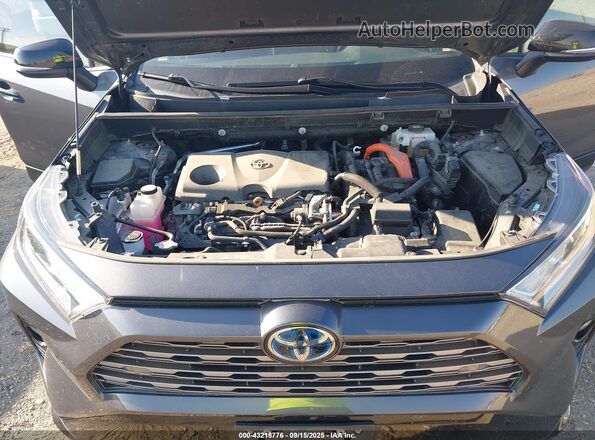 2T3E6RFV3MW013533 2021 TOYOTA RAV4 HYBRID Серый Вид сзади