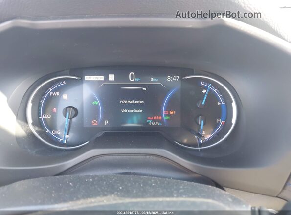 2T3E6RFV3MW013533 2021 TOYOTA RAV4 HYBRID Серый Вид задних сидений