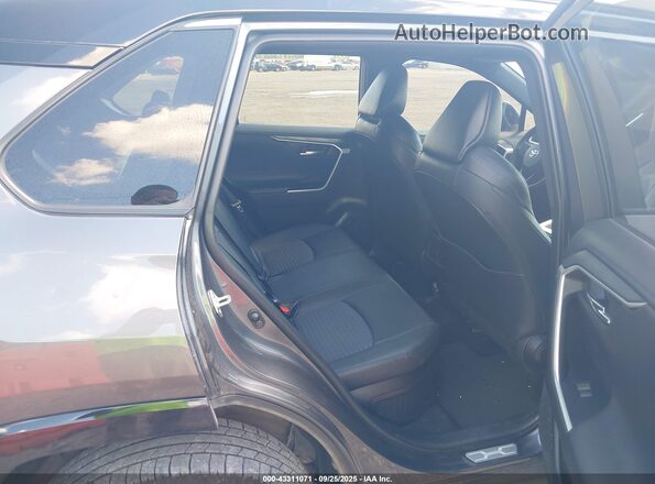 2T3E6RFV5NW036992 2022 TOYOTA RAV4 HYBRID Gray Vista de la etiqueta del VIN