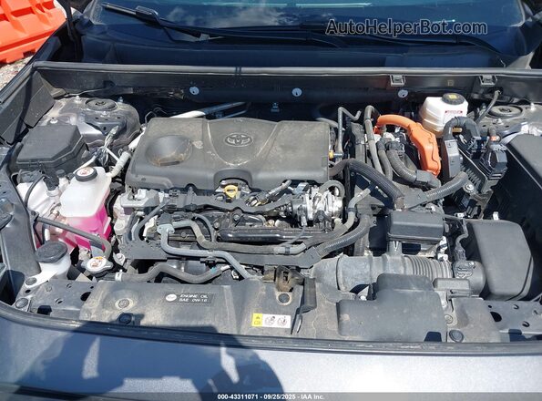 2T3E6RFV5NW036992 2022 TOYOTA RAV4 HYBRID Gray Vista trasera