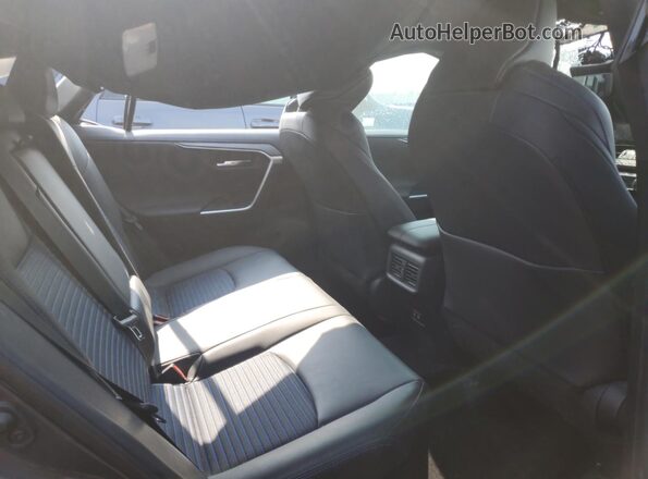 2T3E6RFV6MW005393 2021 TOYOTA RAV4 Gray Вид задньої частини салону