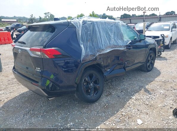 2T3EWRFV6LW089150 2020 TOYOTA RAV4 HYBRID Черный Задняя правая четверть