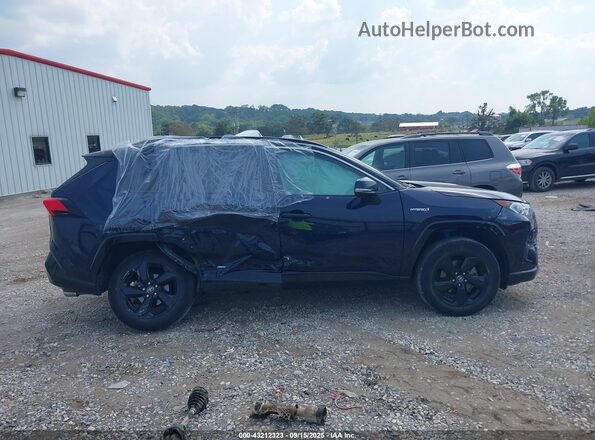 2T3EWRFV6LW089150 2020 TOYOTA RAV4 HYBRID Черный Вид задней части салона