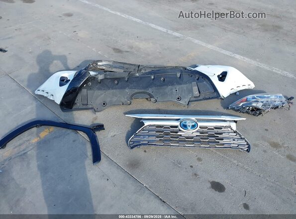2T3EWRFV9LW047930 2020 TOYOTA RAV4 HYBRID White Вид щитка приладів