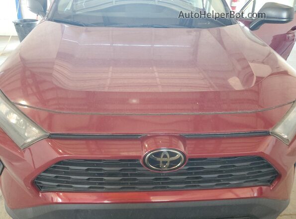 2T3F1RFV0LC064328 2020 TOYOTA LE Burgundy Vista del compartimento del motor