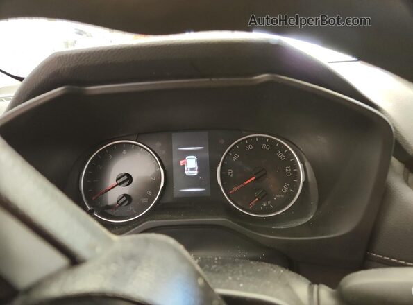 2T3F1RFV2LW116797 2020 TOYOTA LE Black Instrument cluster view