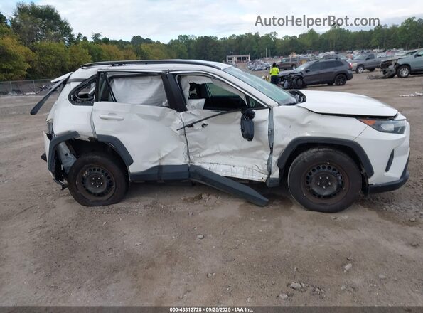 2T3F1RFV6LW128533 2020 TOYOTA LE White Rear interior view