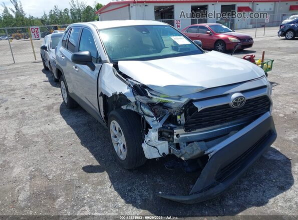 2T3H1RFV0RC257340 2024 TOYOTA LE Silver წინა ხედი