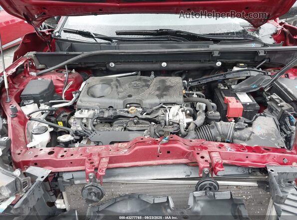 2T3J1RFV4LC073852 2020 TOYOTA RAV4 Red Rear view
