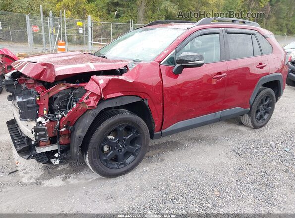 2T3J1RFV4LC073852 2020 TOYOTA RAV4 Red Front left