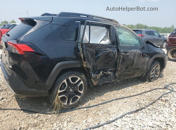 2T3J1RFV4MW140773 2021 TOYOTA RAV4 Черный Задняя правая четверть