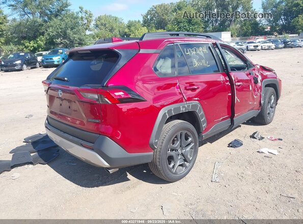 2T3J1RFV4RW467553 2024 TOYOTA RAV4 Красный Задняя правая четверть