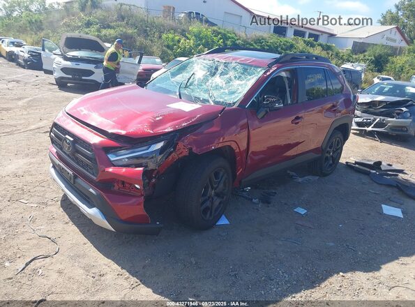 2T3J1RFV4RW467553 2024 TOYOTA RAV4 Красный Передняя левая четверть