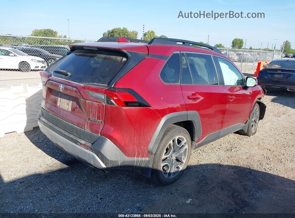 2T3J1RFV6LC108892 2020 TOYOTA RAV4 Maroon უკანა მარჯვენა