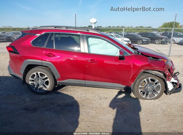 2T3J1RFV6LC108892 2020 TOYOTA RAV4 Maroon უკანა სალონის ხედი