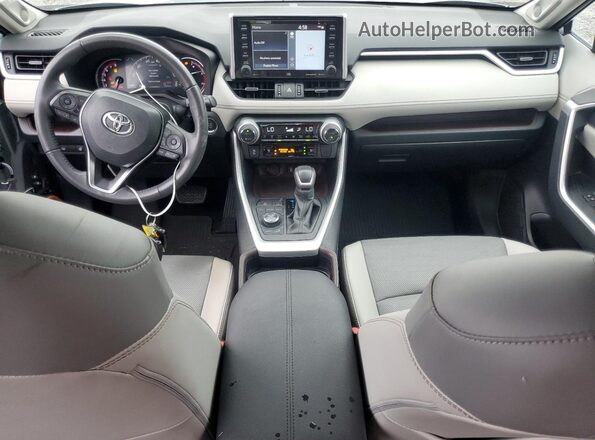 2T3N1RFVXMC207556 2021 TOYOTA LIMITED Серебряный Вид панели приборов