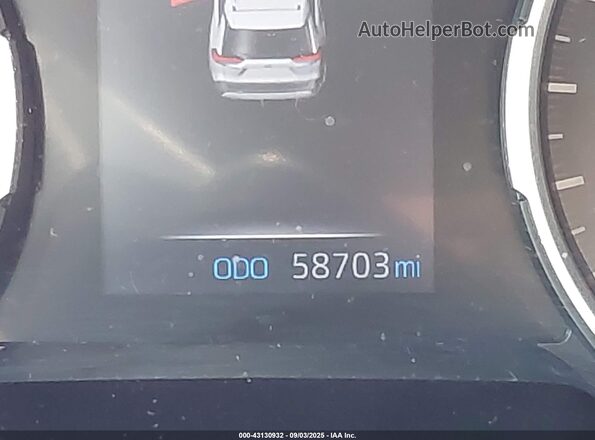 2T3P1RFV6LW136040 2020 TOYOTA LE White Панорамний вид салону 360°